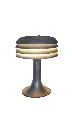 BN-26 brushed aluminium mat Table Lamp - Hans-Agne Jakobsson