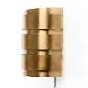 Pair of Brass V-155 Wall lamp by Hans-Agne Jakobsson