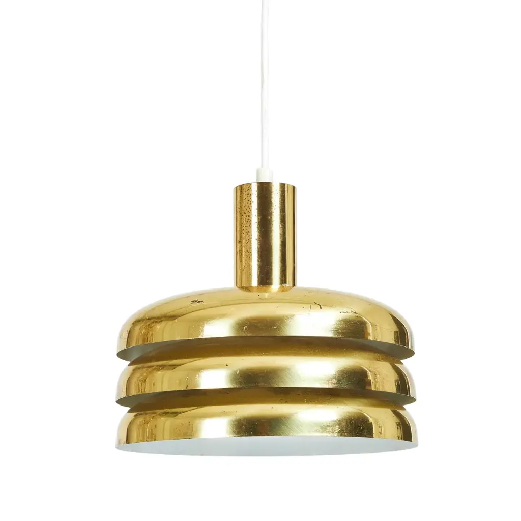 T-724/M brass pendant lamp by Hans-Agne Jakobsson 