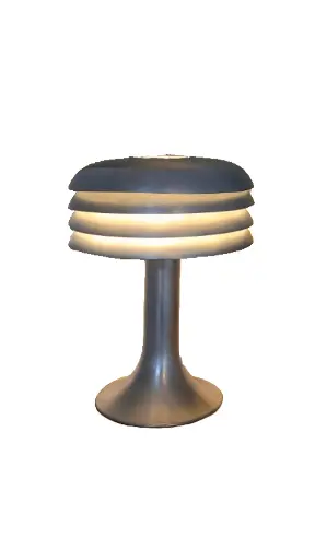 BN-26 brushed aluminium mat Table Lamp - Hans-Agne Jakobsson